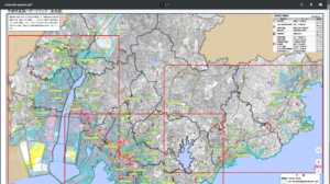 台風10号の周防灘高潮ハザードマップに関する参考画像