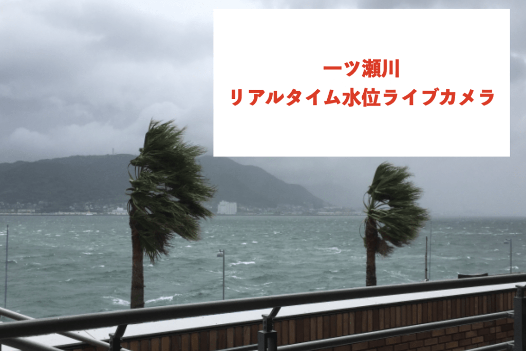 一ツ瀬川のリアルタイム水位ライブカメラに関する参考画像